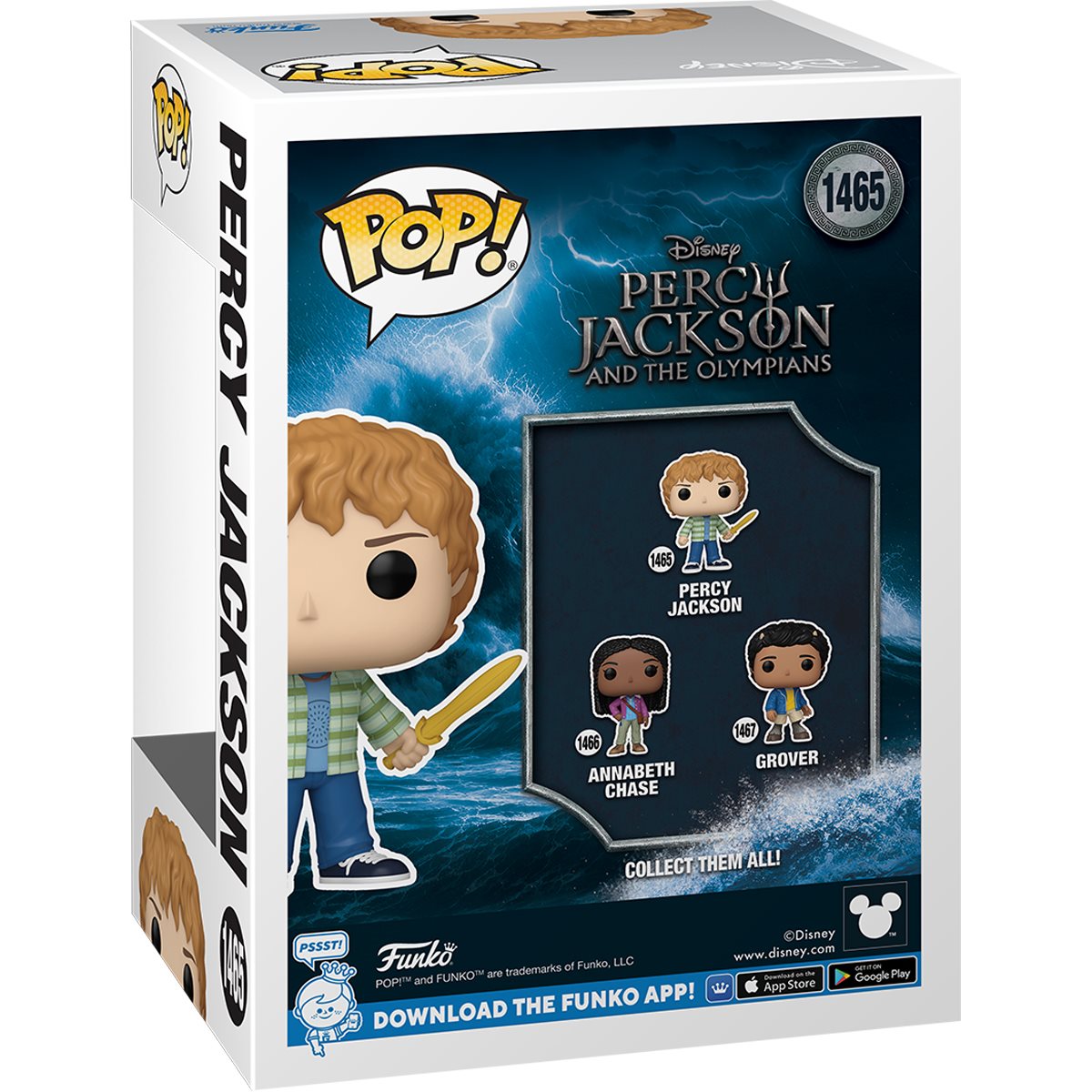 Percy Jackson and The Olympians Percy Jackson Funko Pop! Vinyl Figure #1465 - Image 3