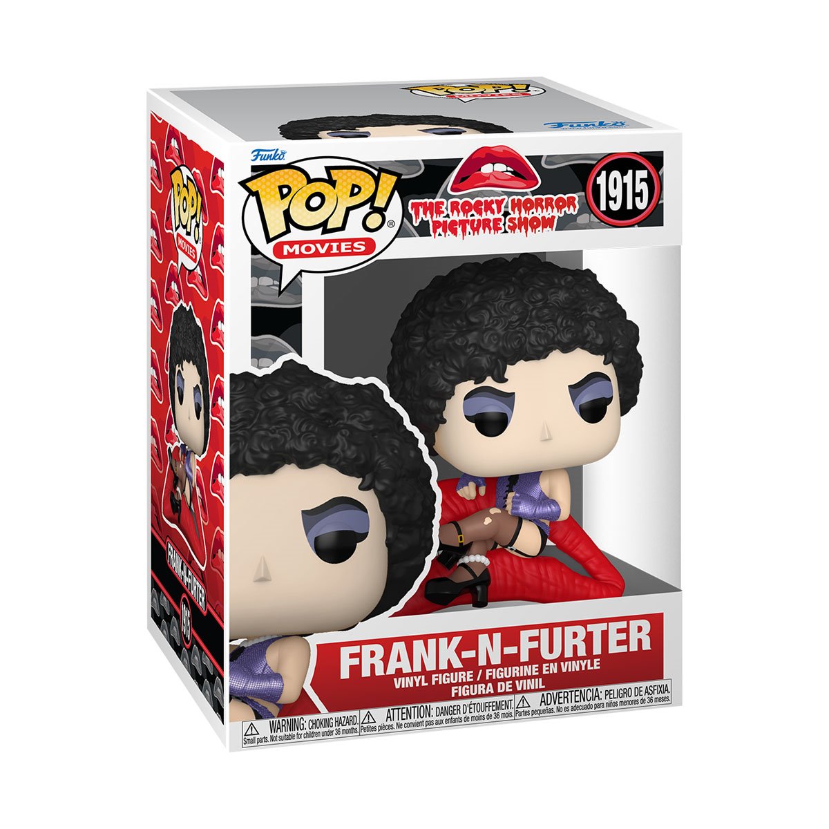 The Rocky Horror Picture Show Frank-N-Furter with Lips Wave 2 Premium Funko Pop! Vinyl Figure #1915 - Image 2