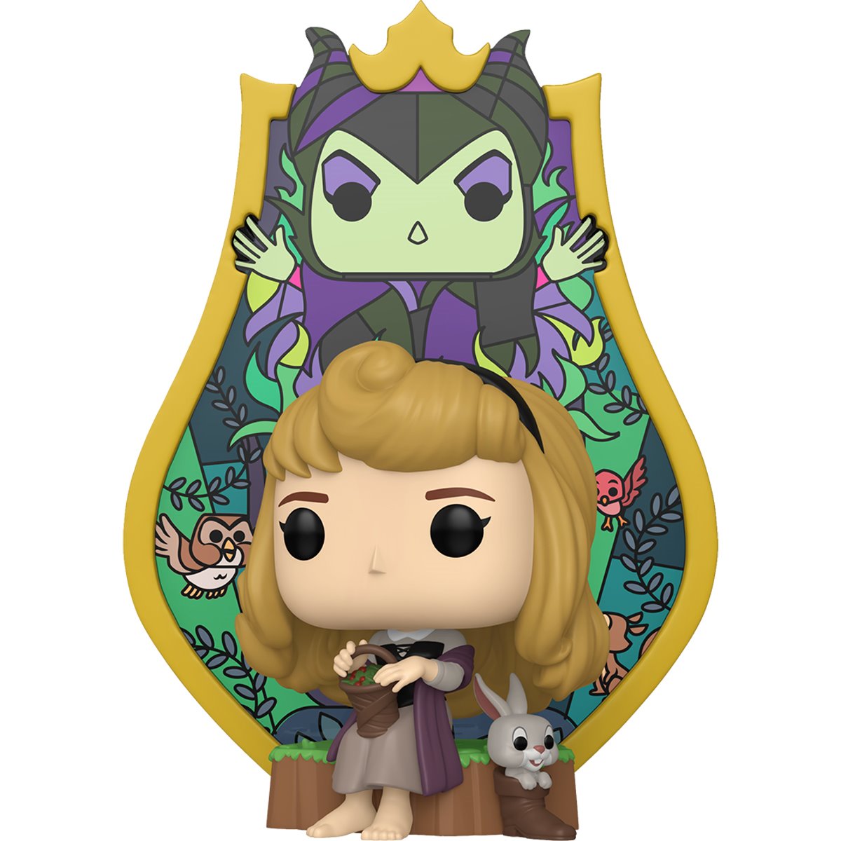 Sleeping Beauty Aurora Stained Glass Deluxe Funko Pop! Vinyl Figure #1703