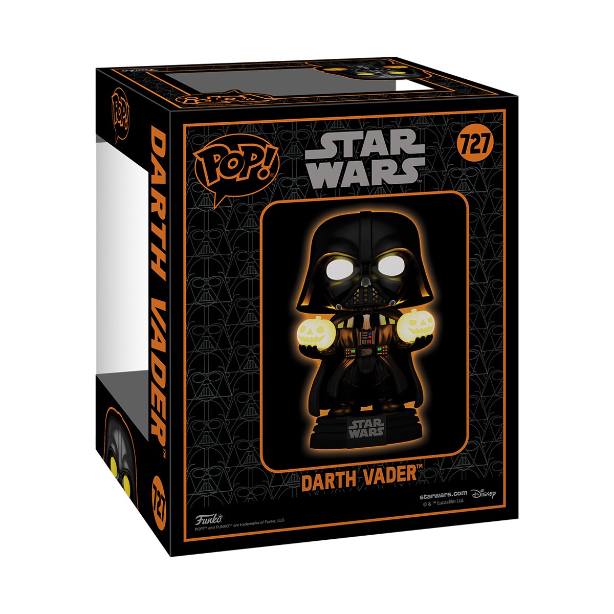 Star Wars Darth Vader Halloween Light-Up SFX Super 6 3/4-Inch Funko Pop! Vinyl Figure #727 - Image 4