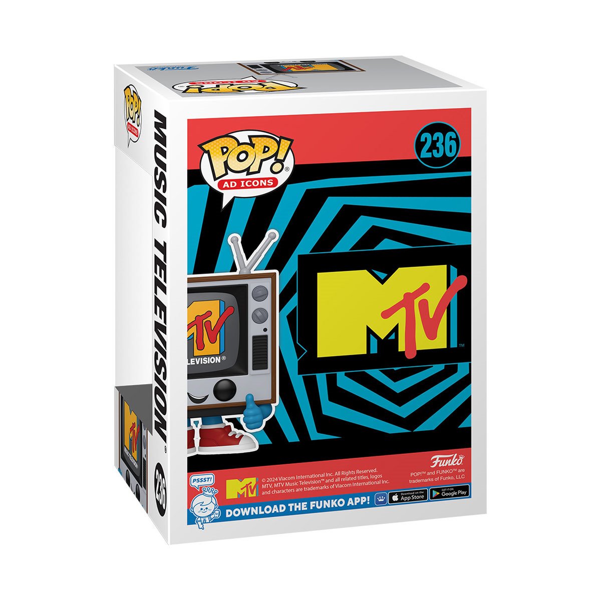 MTV Music Television Logo Funko Pop! Vinyl Figure #236 - Image 3