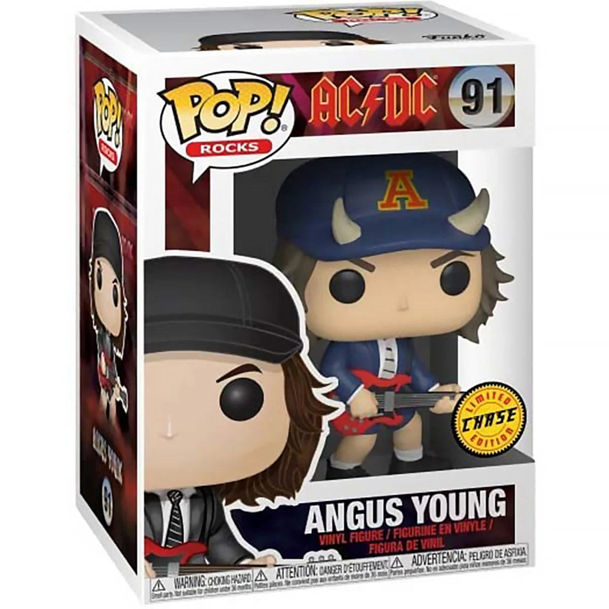 AC/DC Angus Young Funko Pop! Vinyl Figure #91 - Image 5