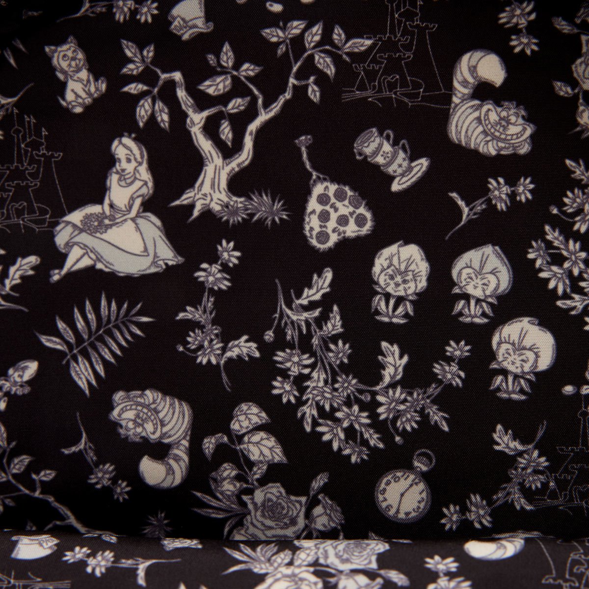 Alice in Wonderland Floral Mini-Backpack - Image 4