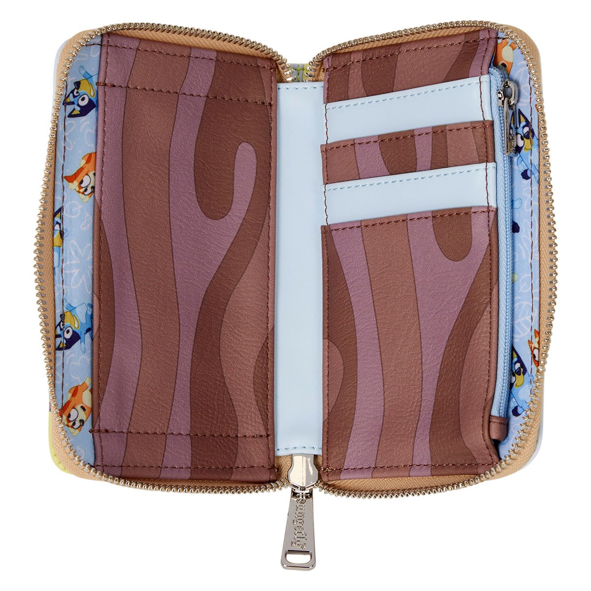 Bluey Backyard Zip-Around Wallet - Image 5