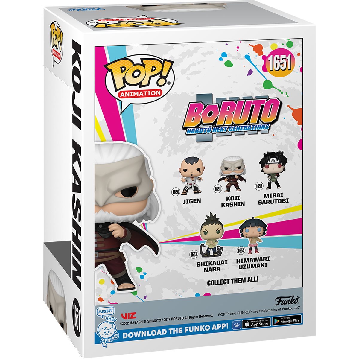 Boruto: Naruto Next Generations Koji Kashin Funko Pop! Vinyl Figure #1651 - Image 3