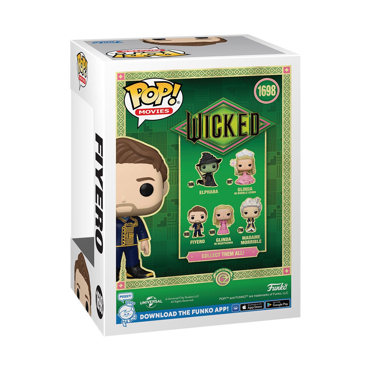 Wicked Part 1 Fiyero Funko Pop! Vinyl Figure #1698 - Image 3