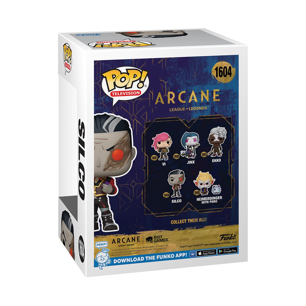 Arcane: League of Legends Silco Funko Pop! Vinyl Figure #1604 - Image 3