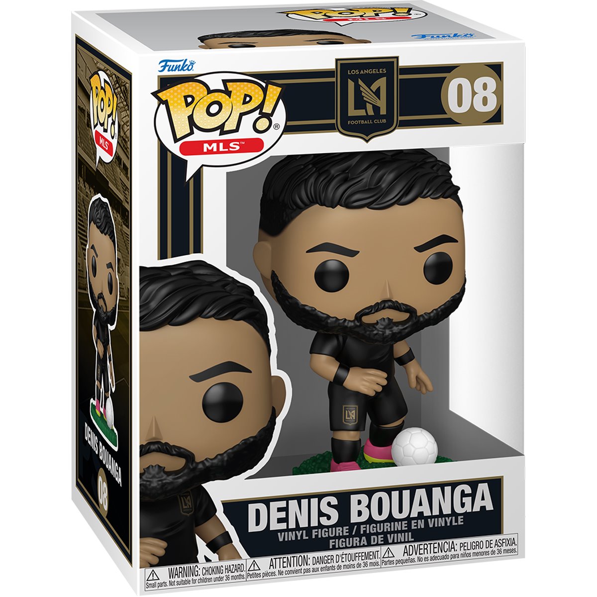 MLS LAFC Denis Bouanga Funko Pop! Vinyl Figure #08 - Image 2