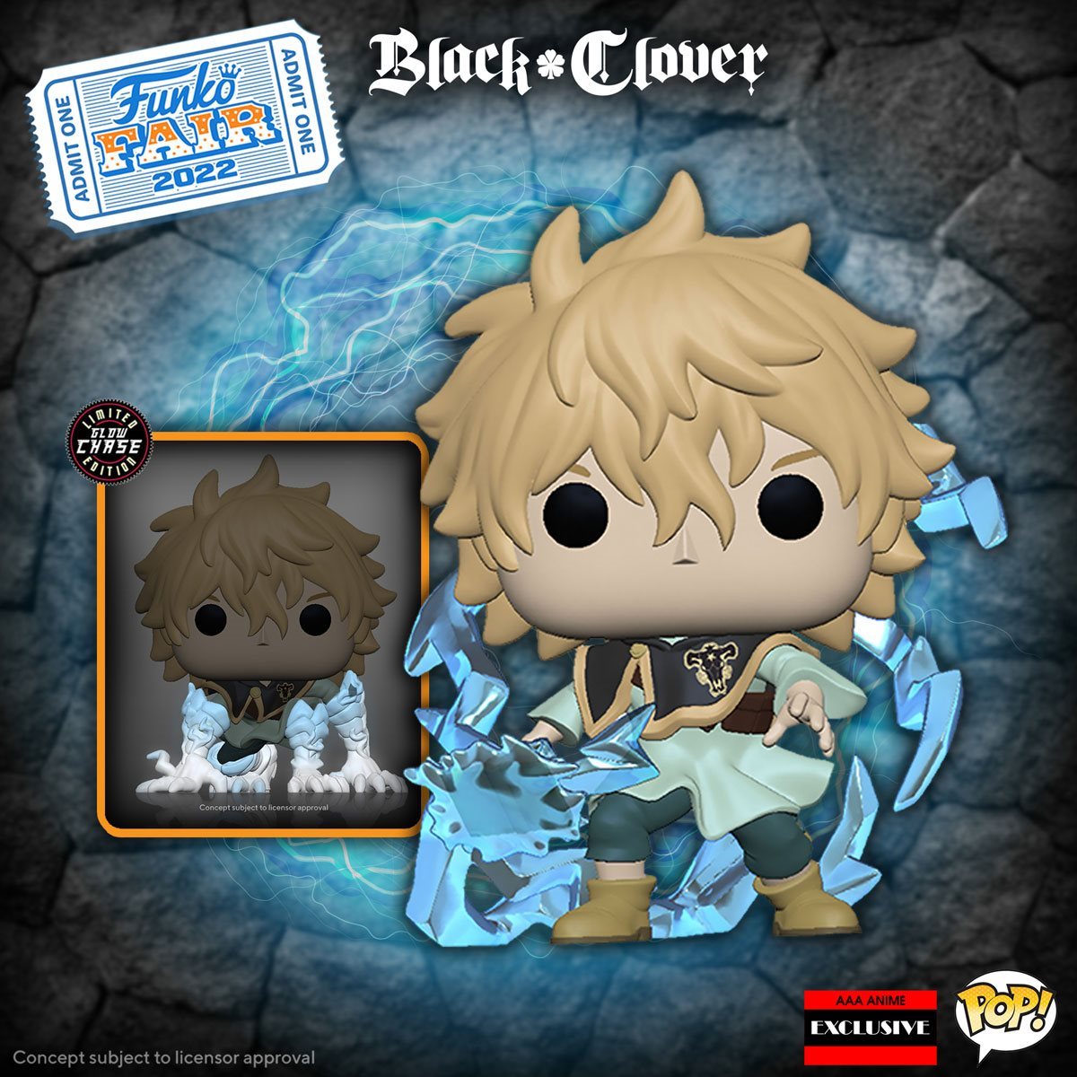 Black Clover Luck Voltia Funko Pop! Vinyl Figure #1102 - AAA Anime Exclusive - Image 7