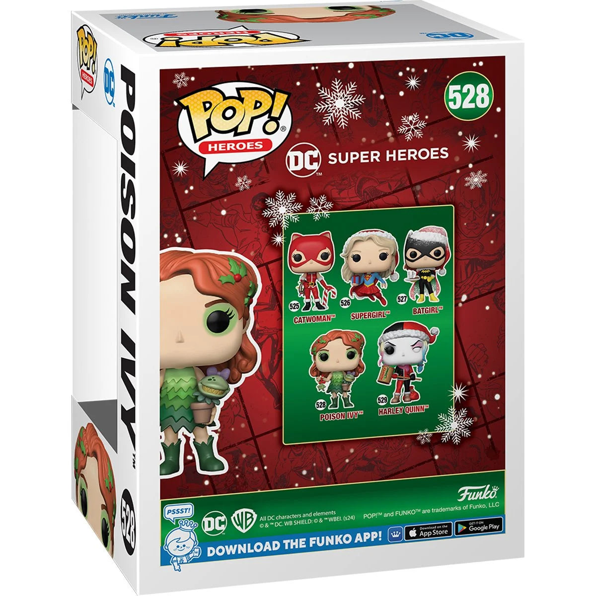 DC Comics Holiday 2024 Poison Ivy Funko Pop! Vinyl Figure #528 - Image 3