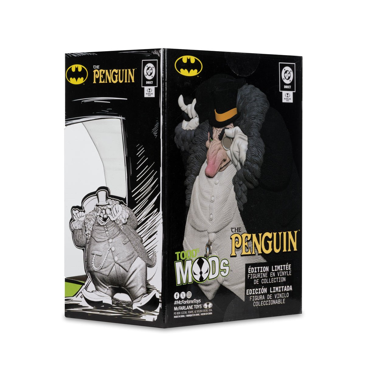 DC Direct Collector Vinyl Wave 6 The Penguin Todd's Mods Limited Edition 4 1/2-Inch Scale Posed Figure - Image 8