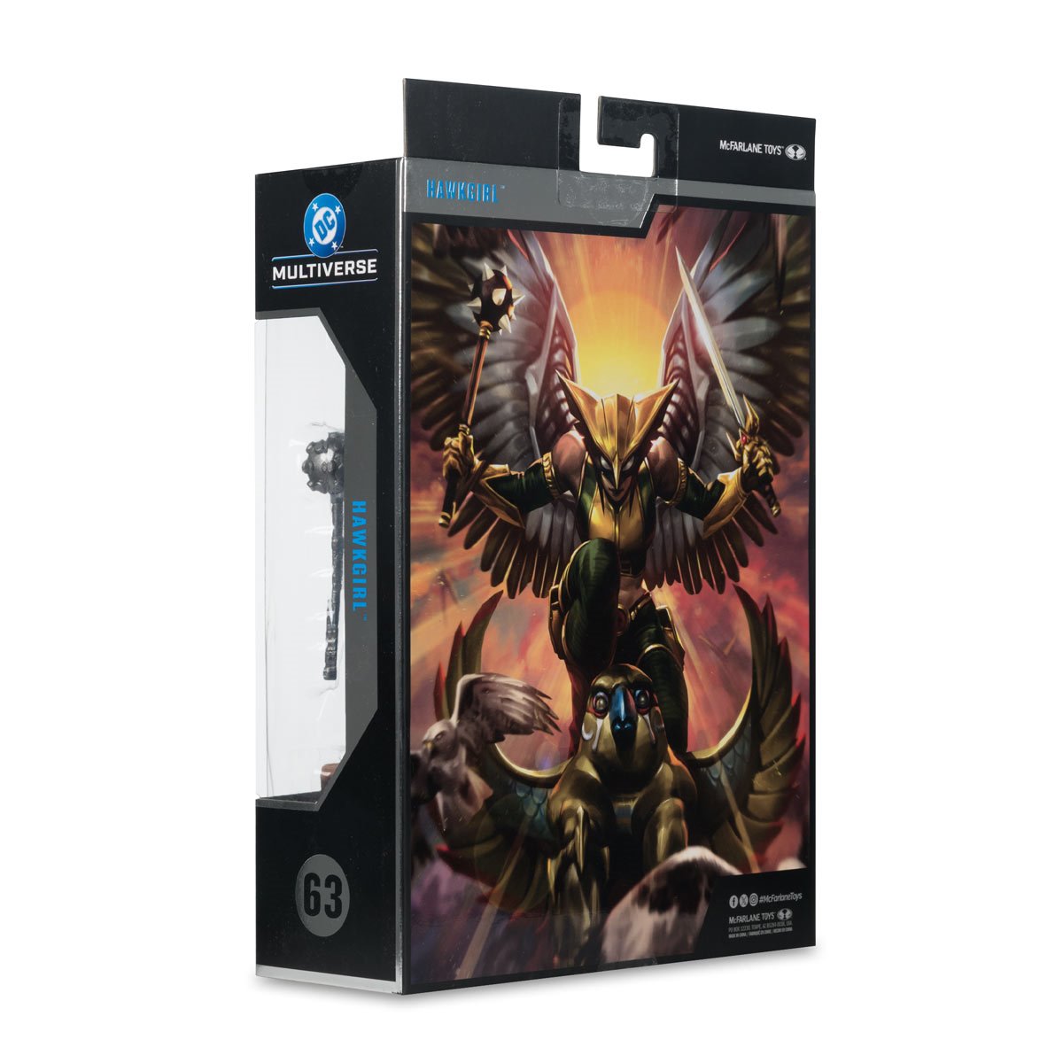 DC McFarlane Collector Edition Wave 15 Hawkgirl Kendra Saunders #63 7-Inch Scale Action Figure - Image 10