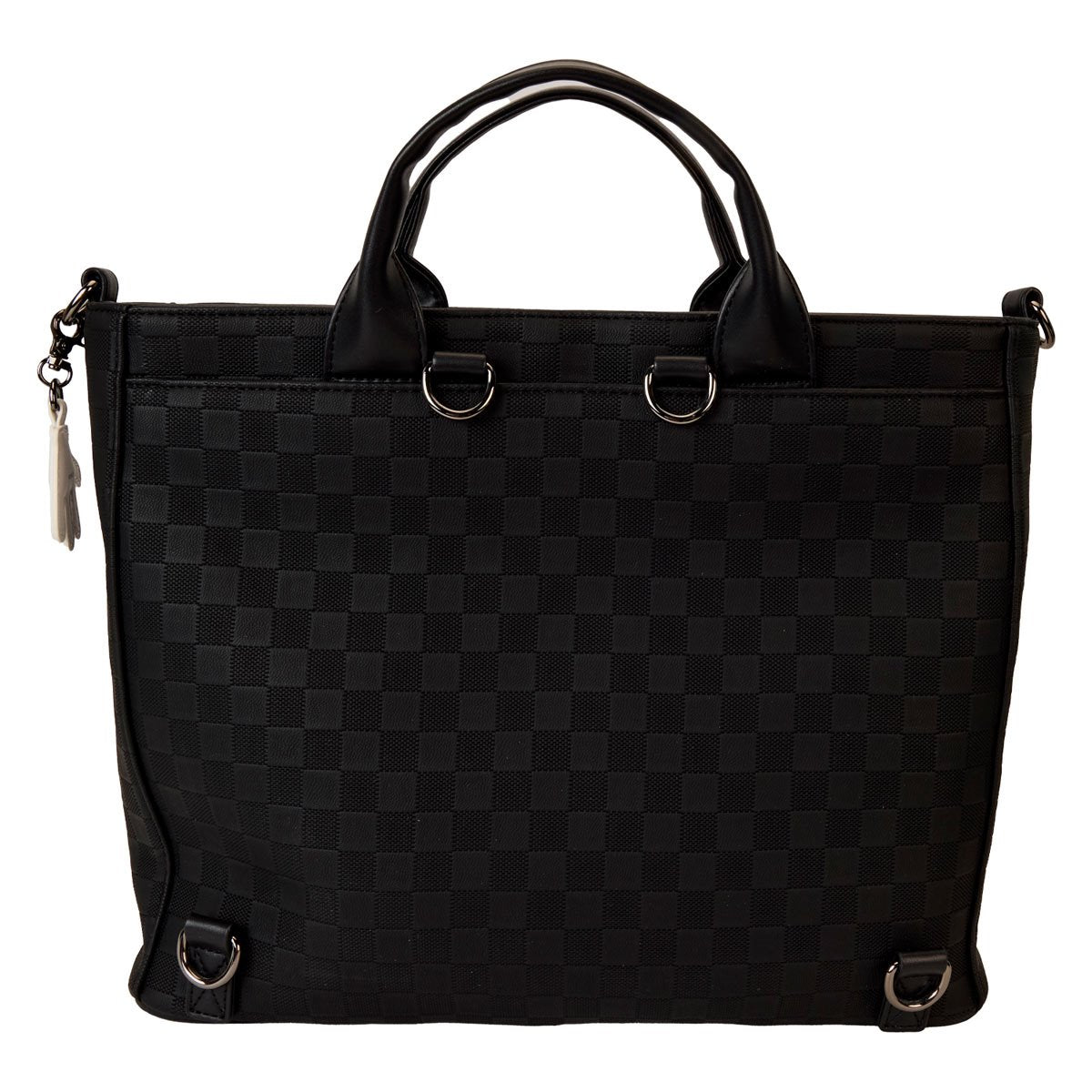Disney Mickey Ear Checkerboard Convertible Tote Bag - Image 5