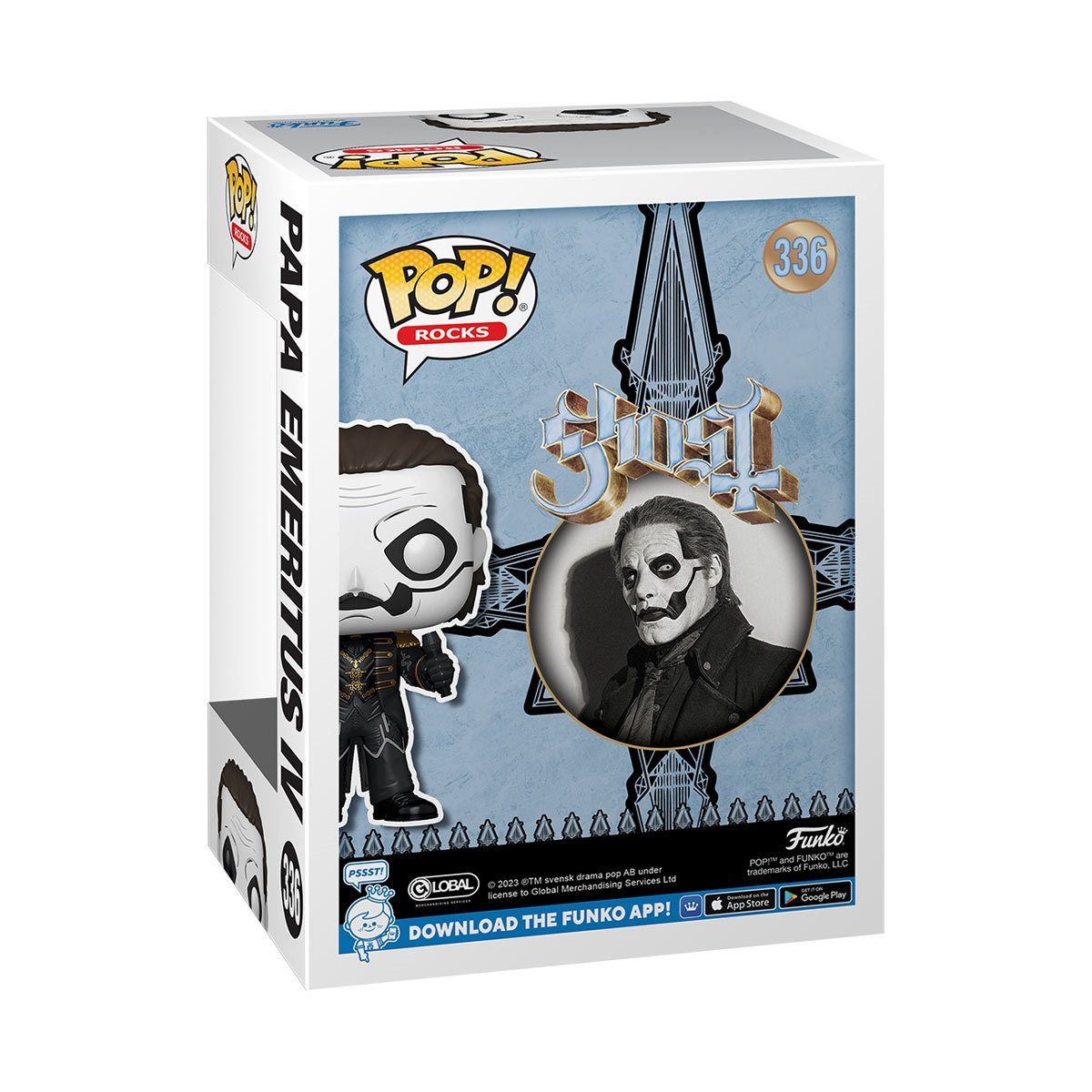 Ghost Papa Emeritus IV Funko Pop! Vinyl Figure #336 - Image 4