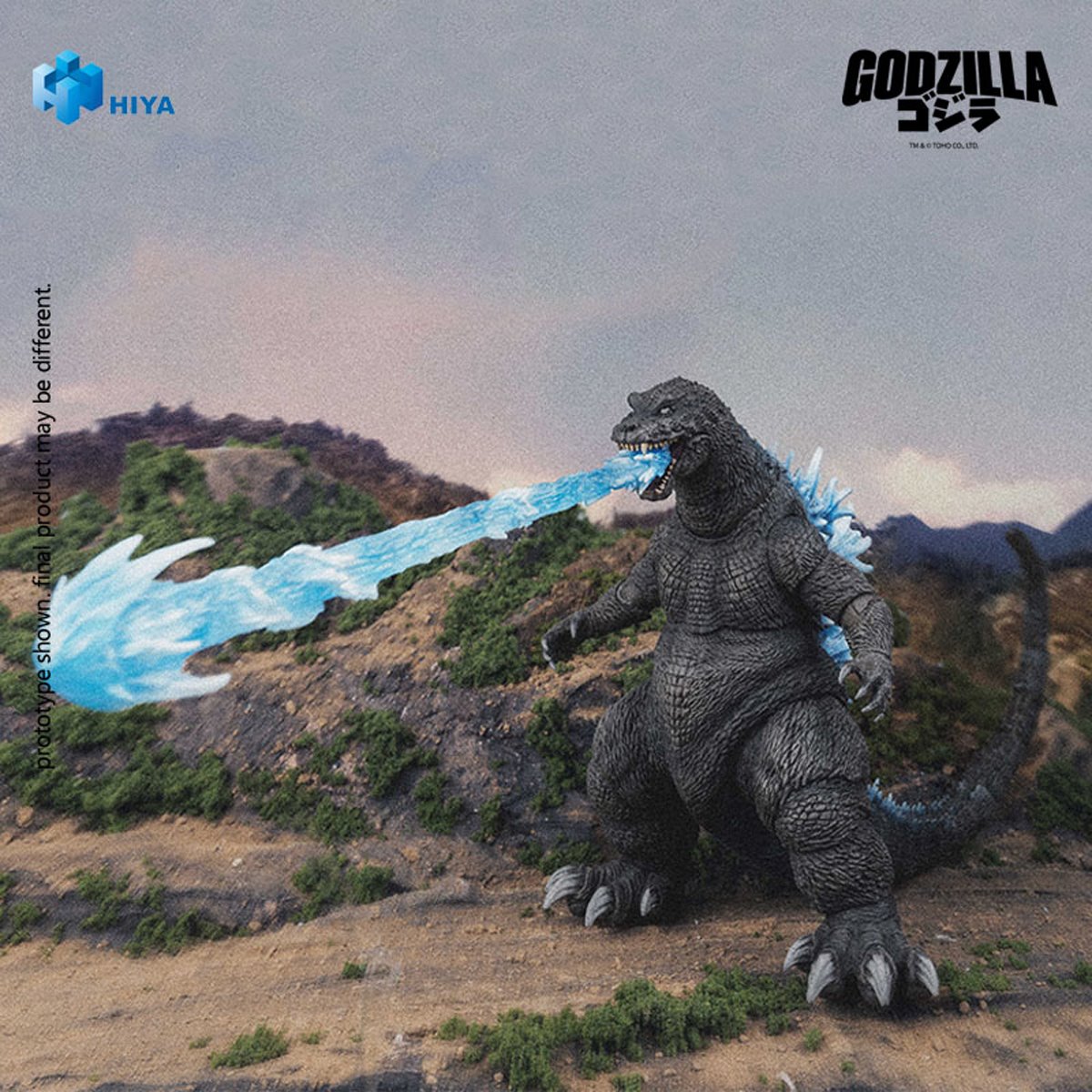 Godzilla, Mothra and King Ghidorah: Giant Monsters All-Out Attack Heat Ray Godzilla Exquisite Basic Series Action Figure - Image 10
