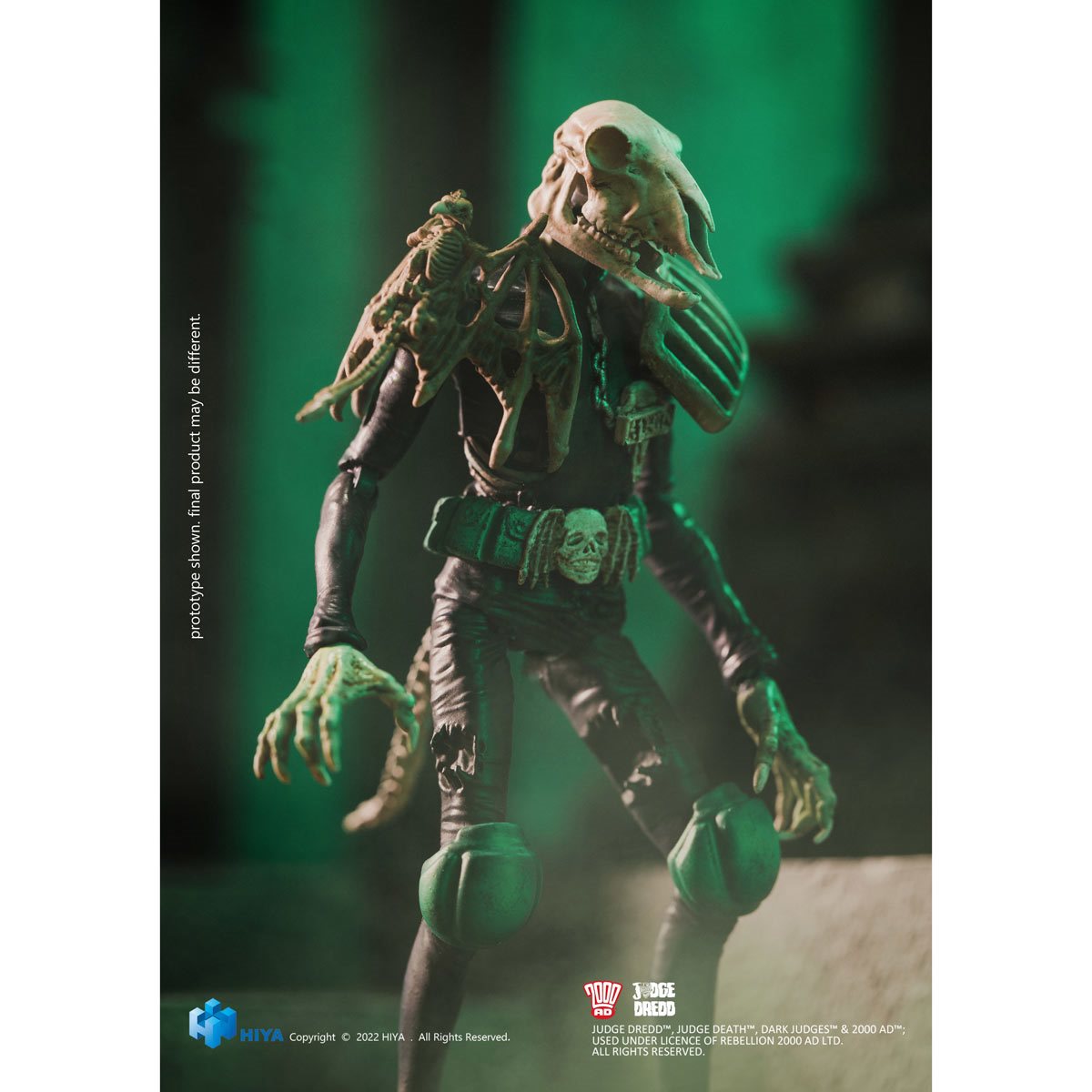 Judge Dredd Judge Mortis Exquisite Mini Series 1:18 Scale Action Figure - Image 8