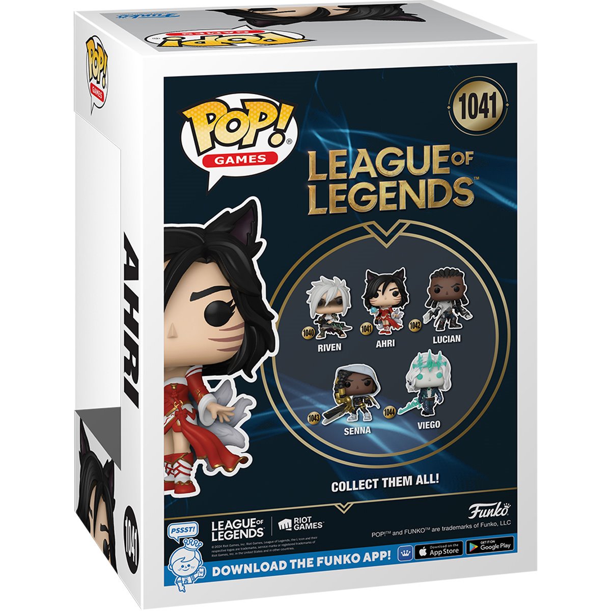 League of Legends Ahri Funko Pop! Vinyl Figure #1041 - Image 3