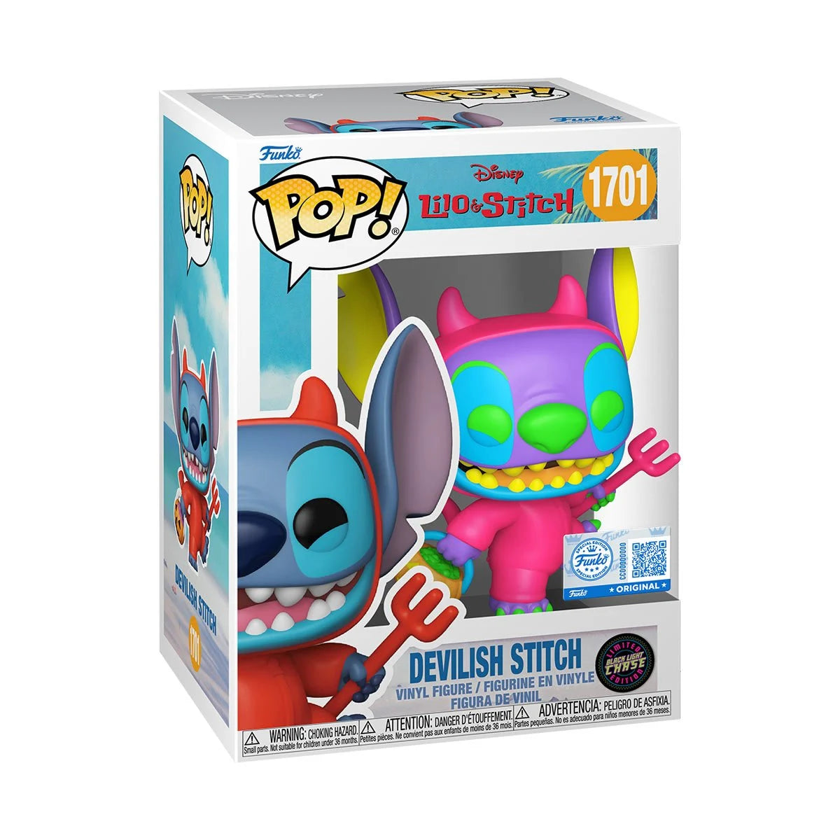Lilo & Stitch Devilish Stitch Funko Pop! Vinyl Figure #1701 - Image 5