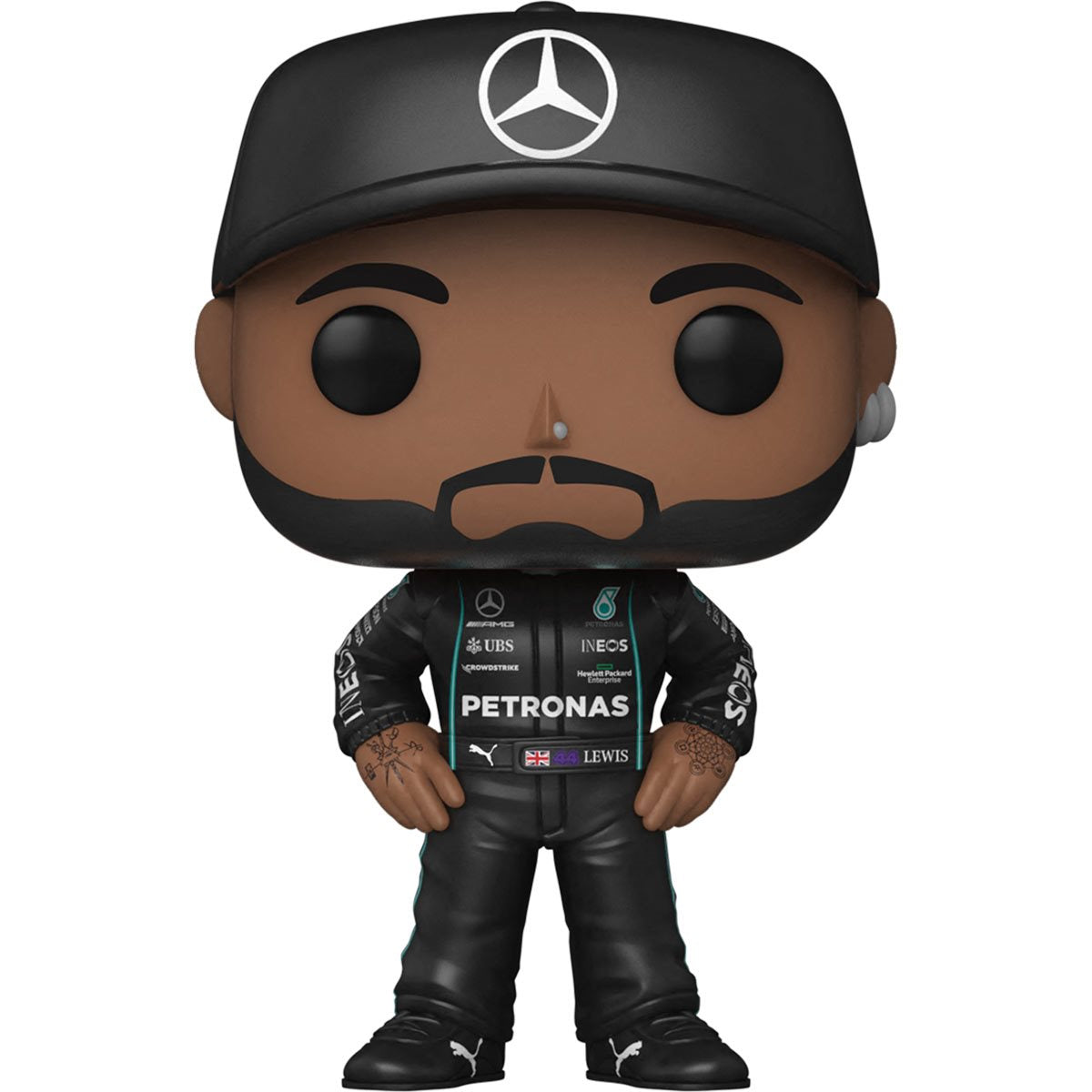 Mercedes-AMG Petronas Formula1 Team Lewis Hamilton Funko Pop! Vinyl Figure #01 - Image 2