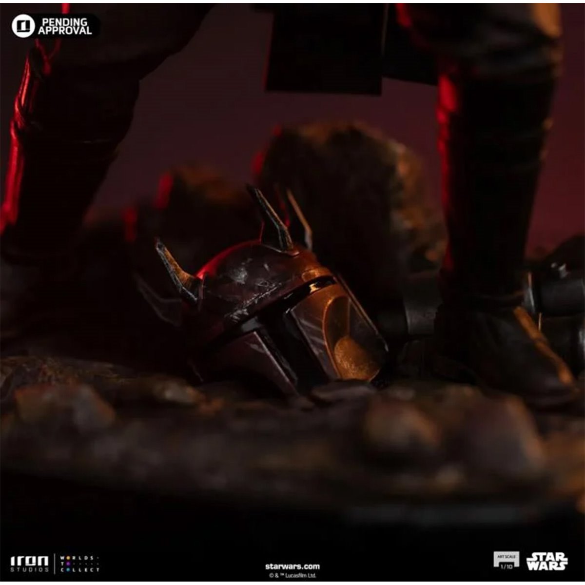 Star Wars: Ahsoka Anakin Skywalker Jedi Knight Version 1:10 Art Scale Limited Edition Statue - Image 9