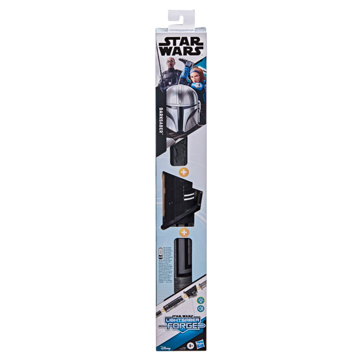 Star Wars Lightsaber Forge Darksaber Electronic Extendable Black Lightsaber - Image 7