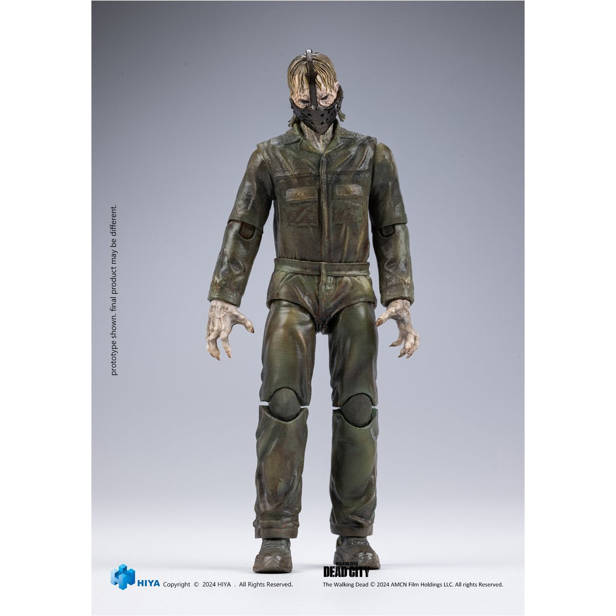 The Walking Dead: Daryl Dixon Dark Eyes Walker Exquisite Mini Series 1:18 Scale Action Figure - Image 10