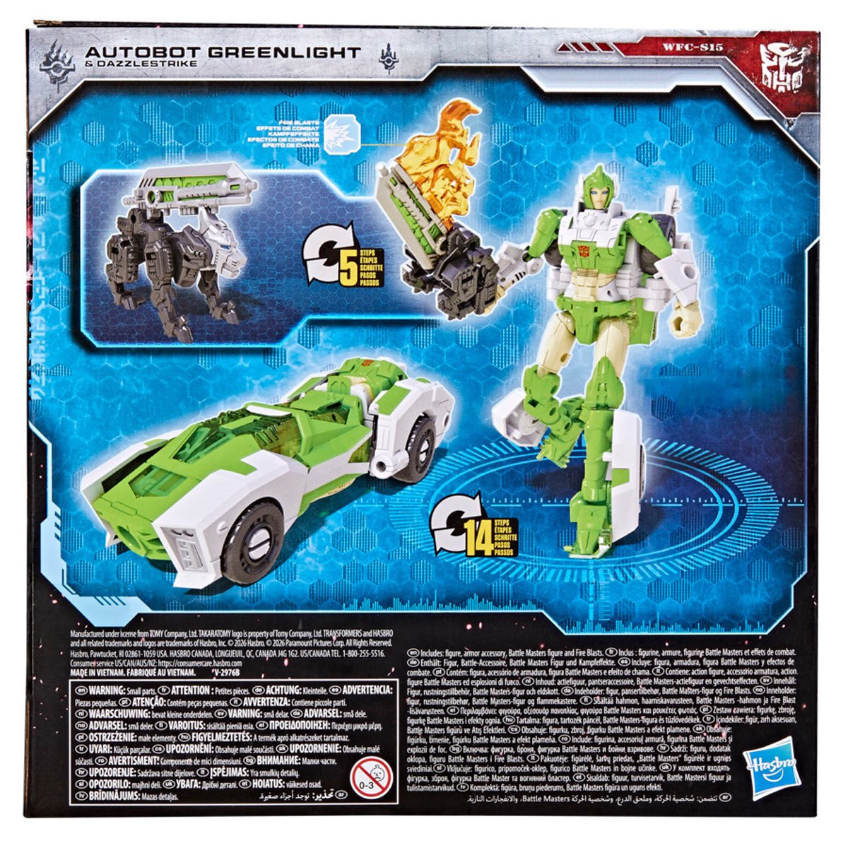 Transformers Generations War for Cybertron: Siege Deluxe Class WFC-S15 Autobot Greenlight with Dazzlestrike - Image 10