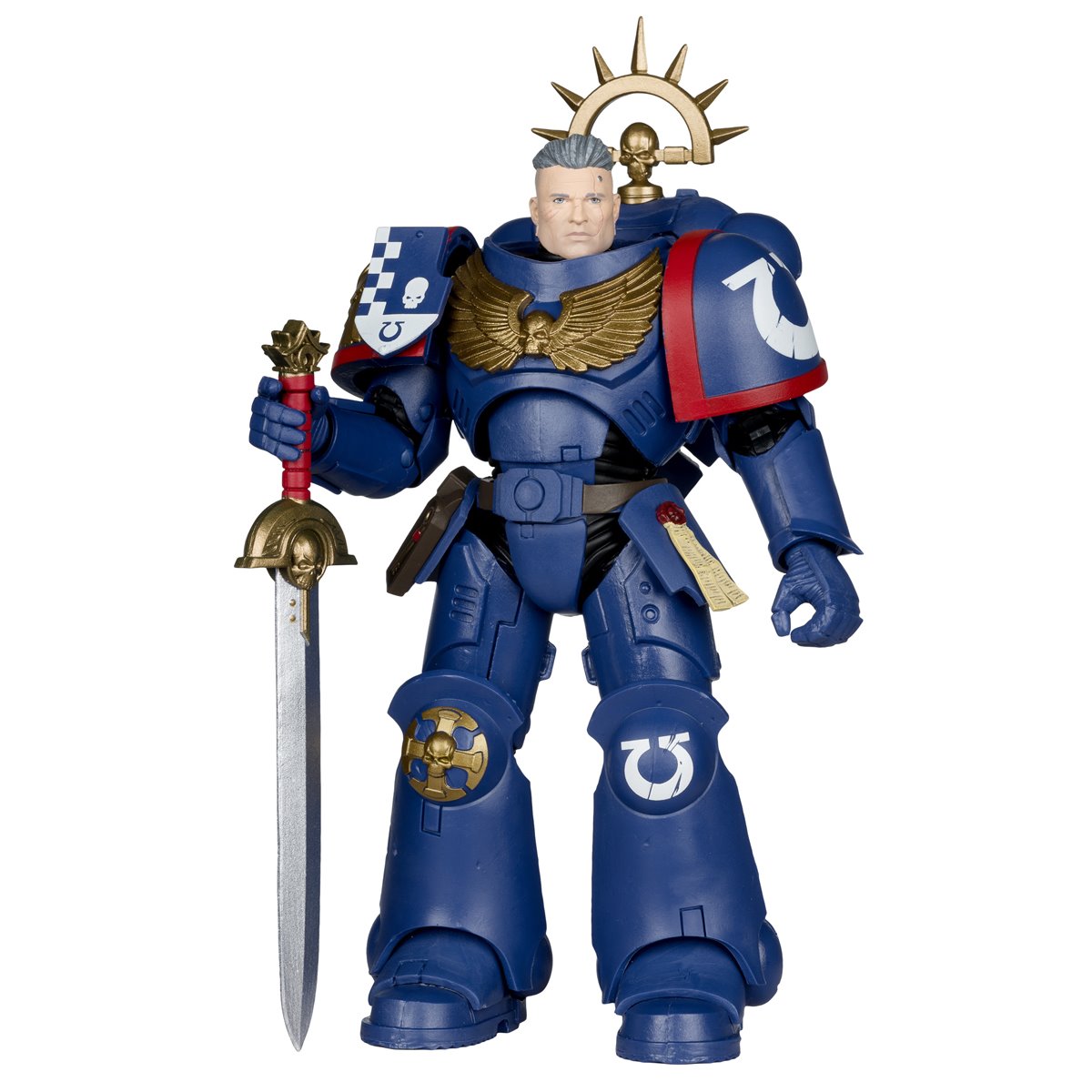Warhammer 40,000 Wave 13 Total War 3rd Company Lieutenant Ultramarines 7-Inch Scale Action Figure - Image 10
