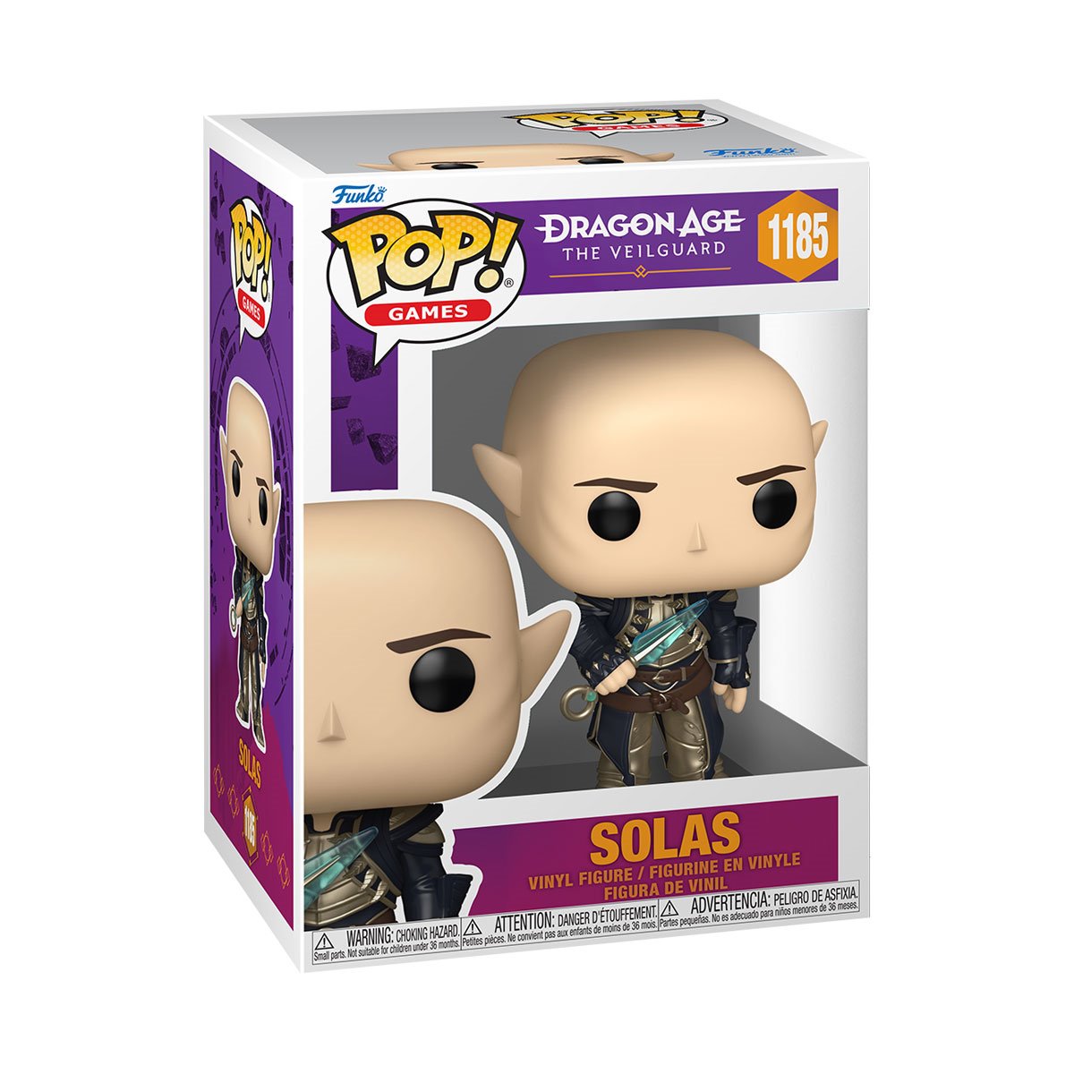 Dragon Age: The Veilguard Solas Funko Pop! Vinyl Figure #1185 - Image 2