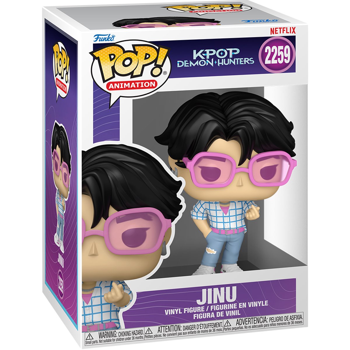 KPop Demon Hunters Jinu Funko Pop! Vinyl Figure #2259 - Image 5