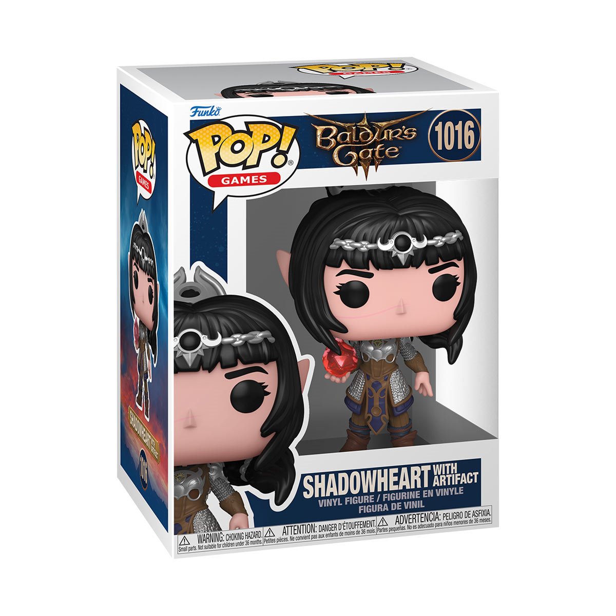 Baldur's Gate 3 Shadowheart with Artifact Funko Pop! Vinyl Figure #1016 - Image 2