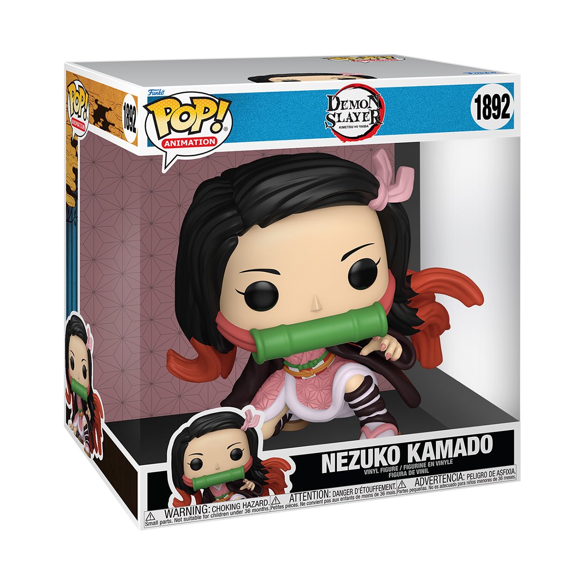Demon Slayer Nezuko Kamado Jumbo 10-Inch Funko Pop! Vinyl Figure #1892 - Image 2