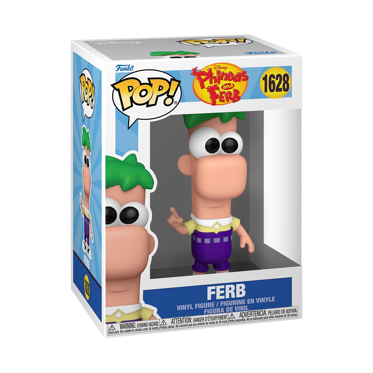 Phineas and Ferb Ferb Funko Pop! Vinyl Figure #1628 - Image 2