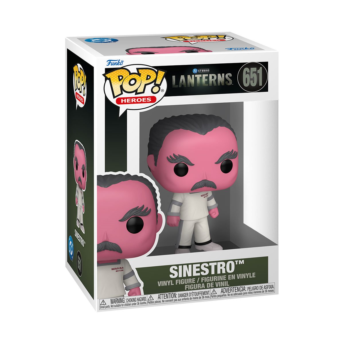 DC Lanterns Sinestro Funko Pop! Vinyl Figure #651 - Image 2