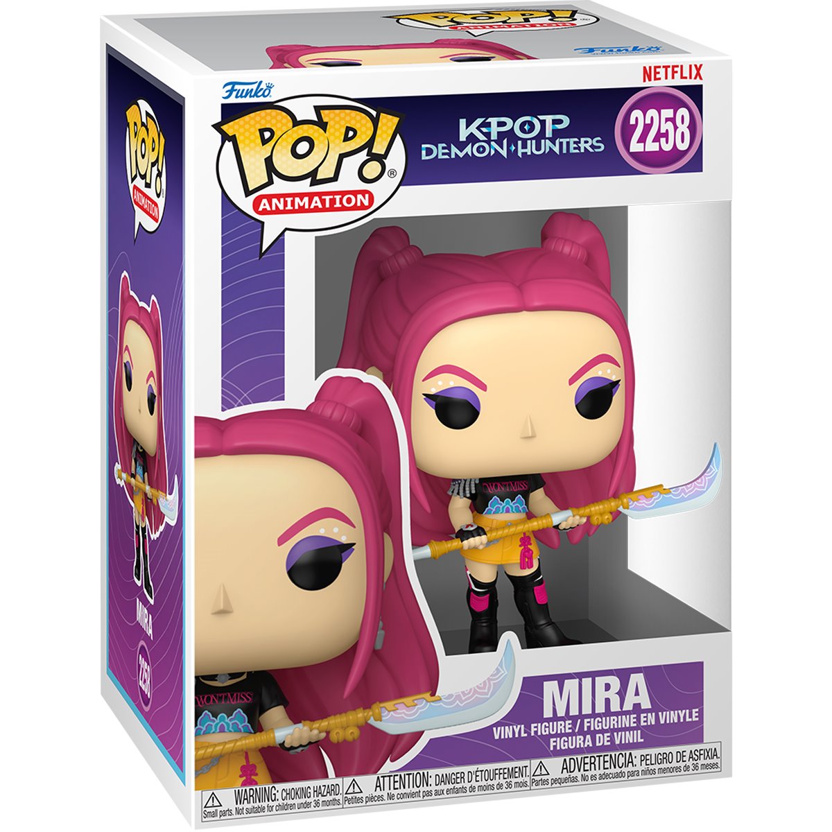 KPop Demon Hunters Mira Funko Pop! Vinyl Figure #2258 - Image 2