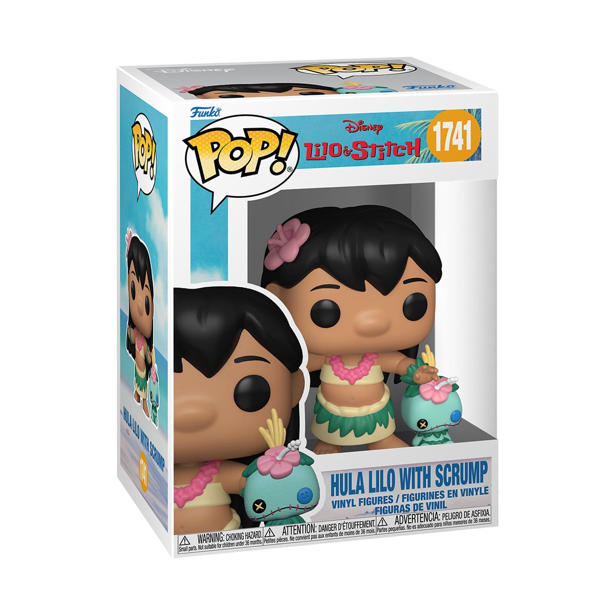 Lilo & Stitch Hula Lilo with Scrump Funko Pop! Vinyl Figure and Buddy #1741 - Image 2