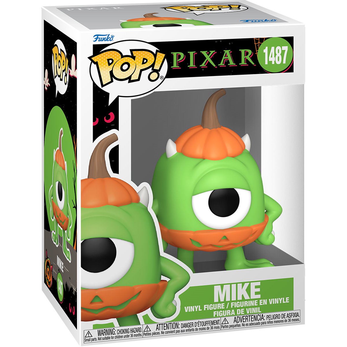Pixar Halloween Mike Funko Pop! Vinyl Figure #1487 - Image 2