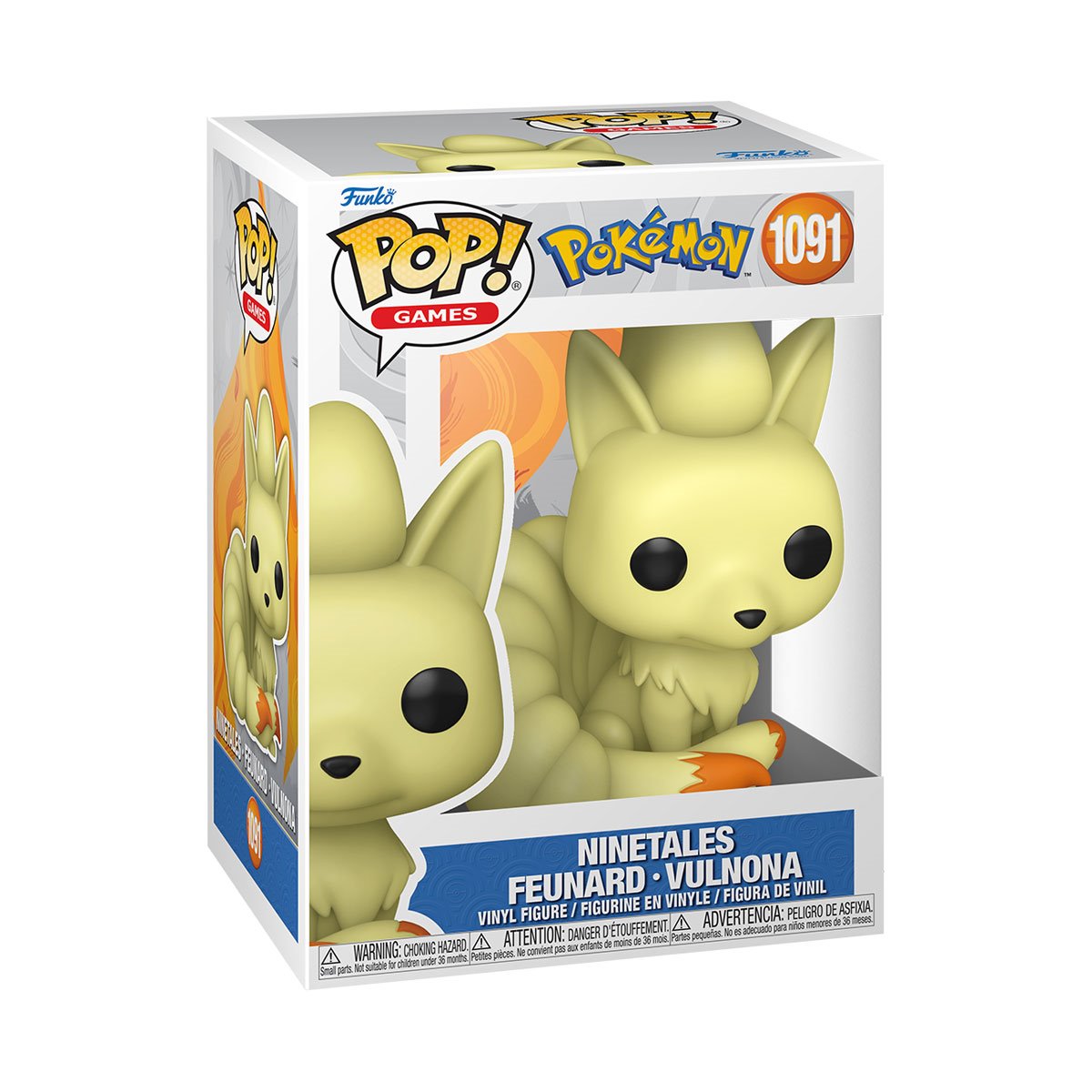 Pokemon Ninetales Funko Pop! Vinyl Figure #1091 - Image 2