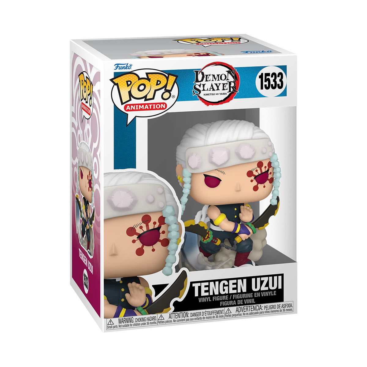 Demon Slayer Tengen Uzui Funko Pop! Vinyl Figure #1533 - Image 3