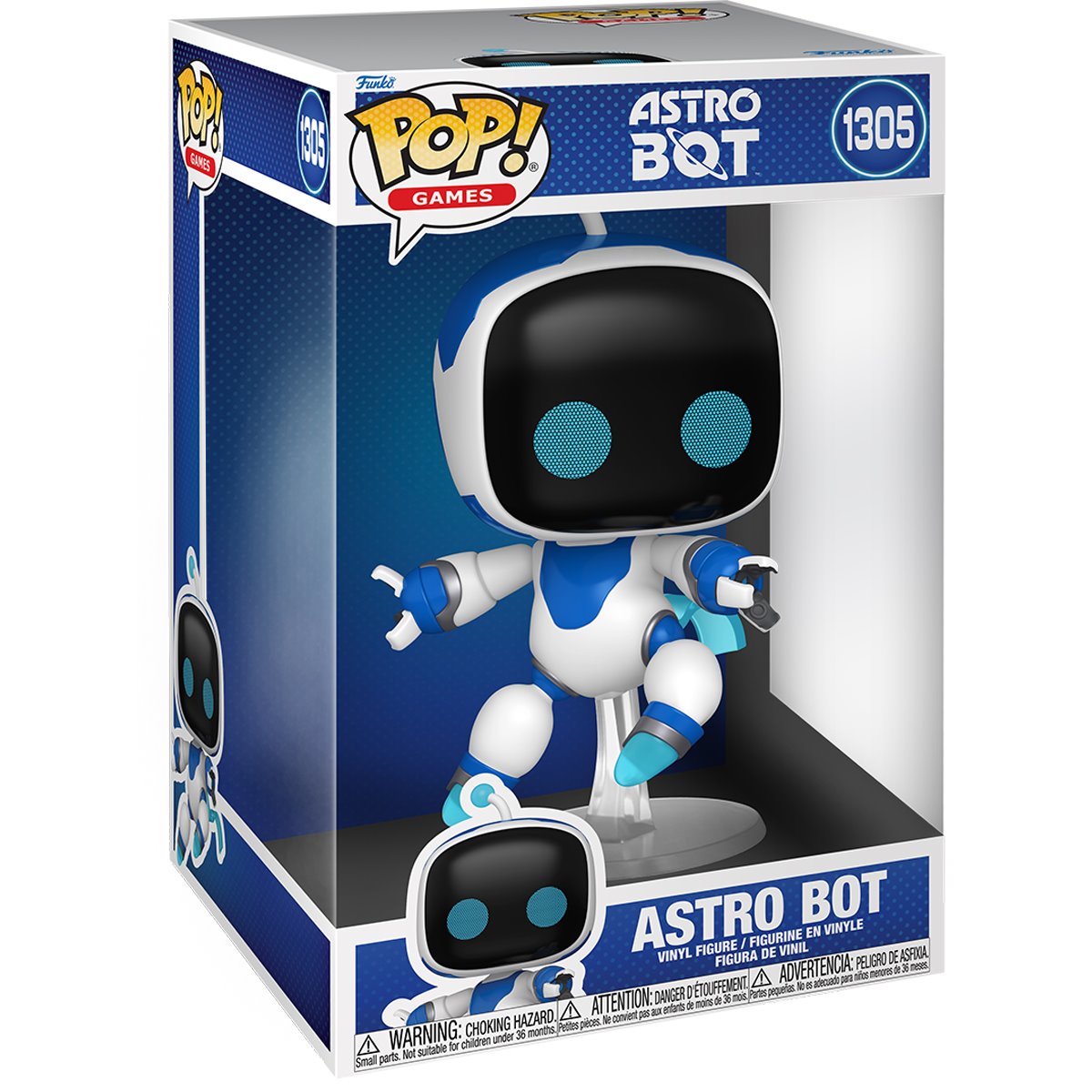 Astro Bot Jumbo 10-Inch Funko Pop! Vinyl Figure #1305 - Image 2