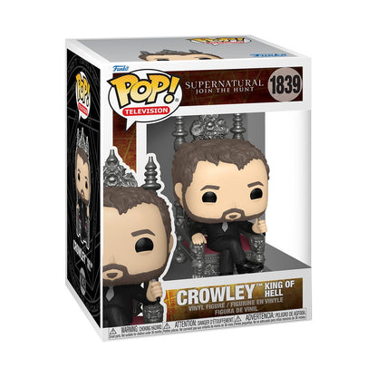 Supernatural Crowley King of Hell Throne Premium Funko Pop! Vinyl Figure #1839 - Image 2