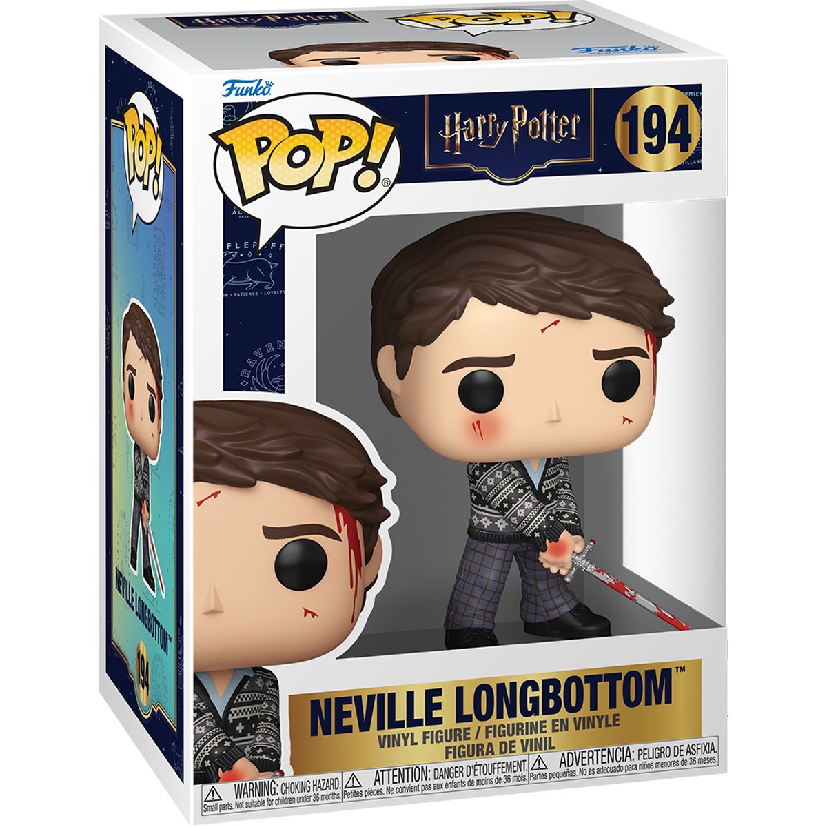 Harry Potter and the Deathly Hallows: Part 2 Neville Longbottom Funko Pop! Vinyl Figure #194 - Image 2