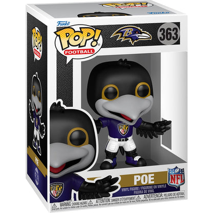 NFL Mascots Ravens Poe Funko Pop! Vinyl Figure #363 - Image 2