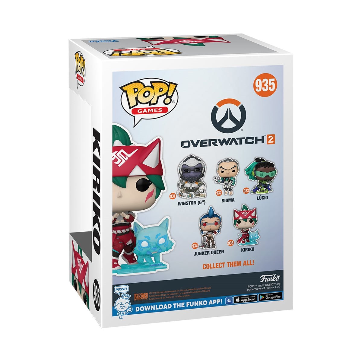 Overwatch 2 Kiriko Funko Pop! Vinyl Figure #935 - Image 3