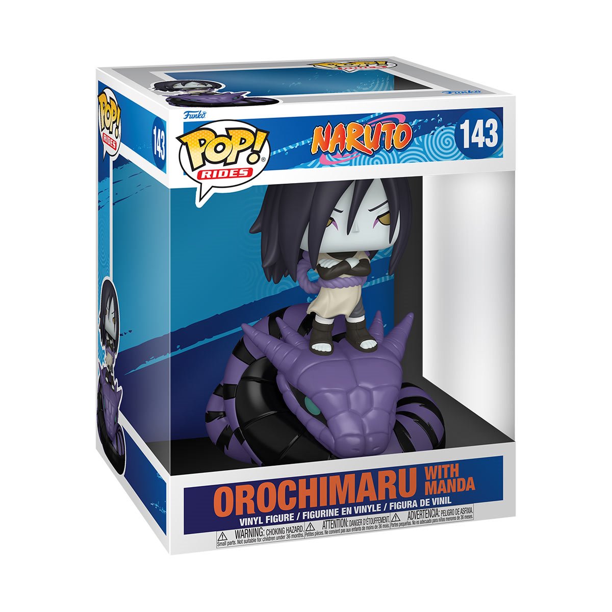 Naruto Orochimaru with Manda Funko Pop! Ride #143 - Image 2