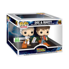 Back to the Future 40th Anniversary Doc & Marty Funko Pop! Moment #1846 - Image 2