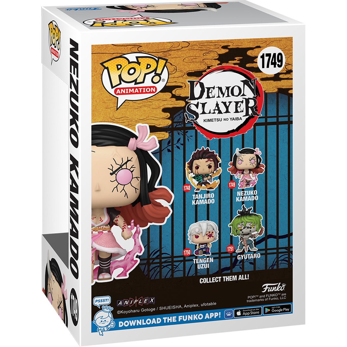 Demon Slayer Nezuko Kamado (Demon Form) Funko Pop! Vinyl Figure #1749 - Image 3