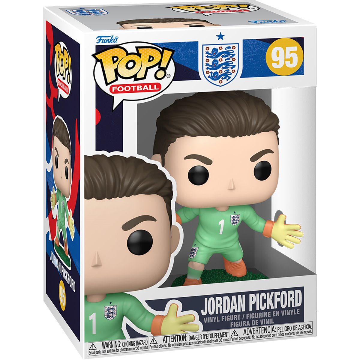 Football World Cup 2026 England Jordan Pickford Funko Pop! Vinyl Figure #95 - Image 2