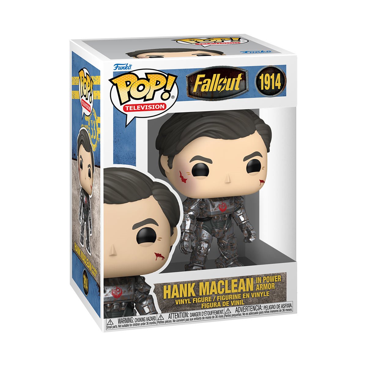 Fallout (TV Show) Hank Maclean in Power Armor Funko Pop! Vinyl Figure #1914 - Image 2