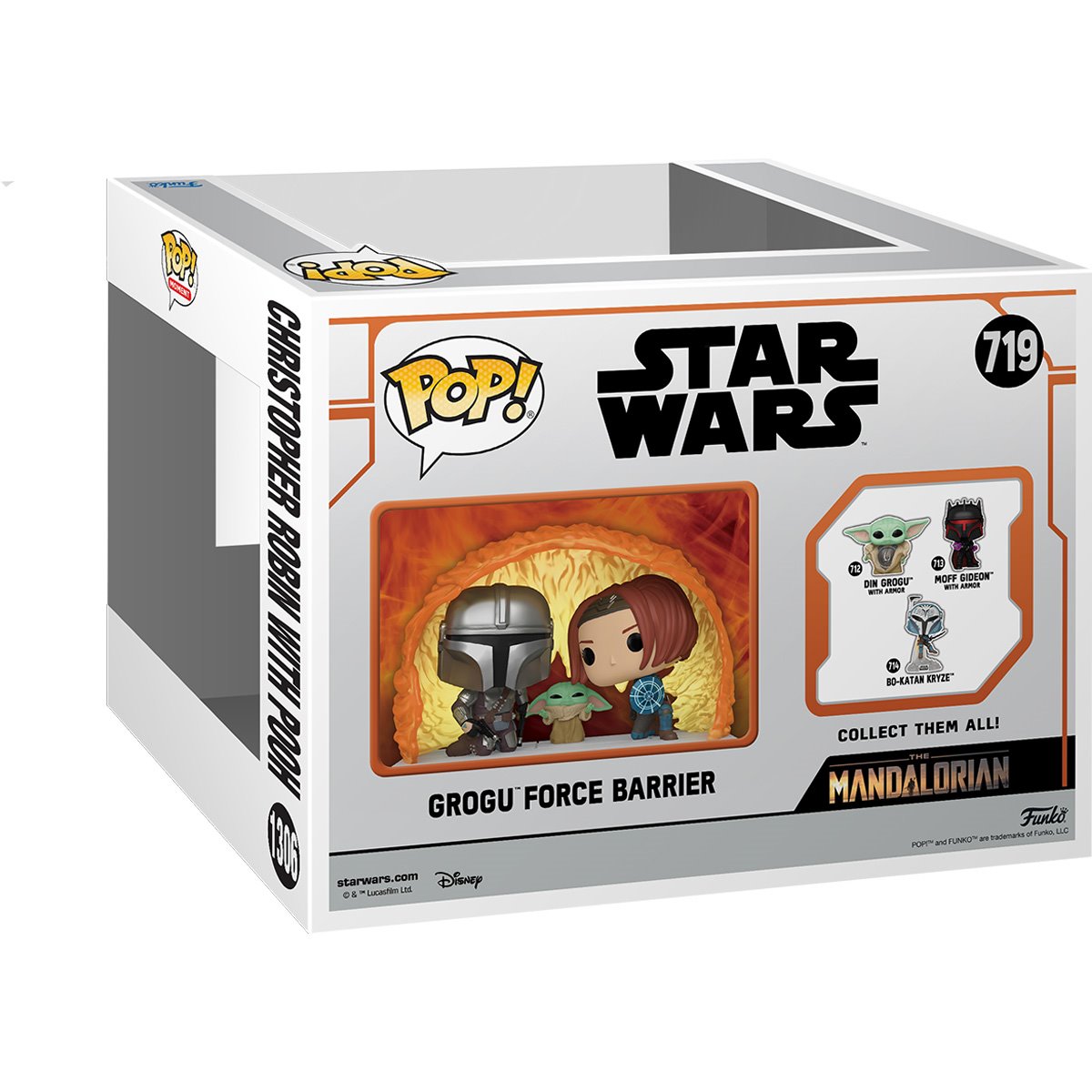 Star Wars: The Mandalorian Grogu Force Barrier Funko Pop! Moment #719 - Image 3